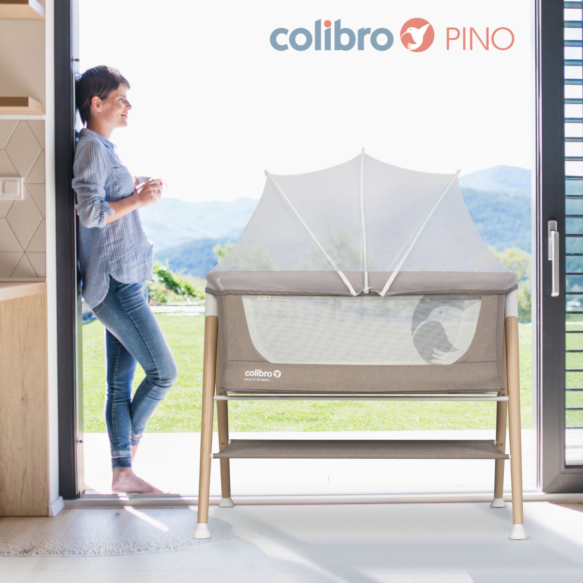 COLIBRO PINO NATURAL babybed